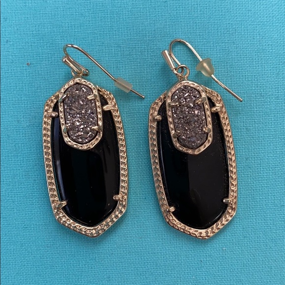 Kendra Scott Jewelry - Kendra Scott Elle Earrings with Drusy Stone
